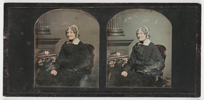 Portrait of an elderly woman, c.1855 by Thomas Richard Williams